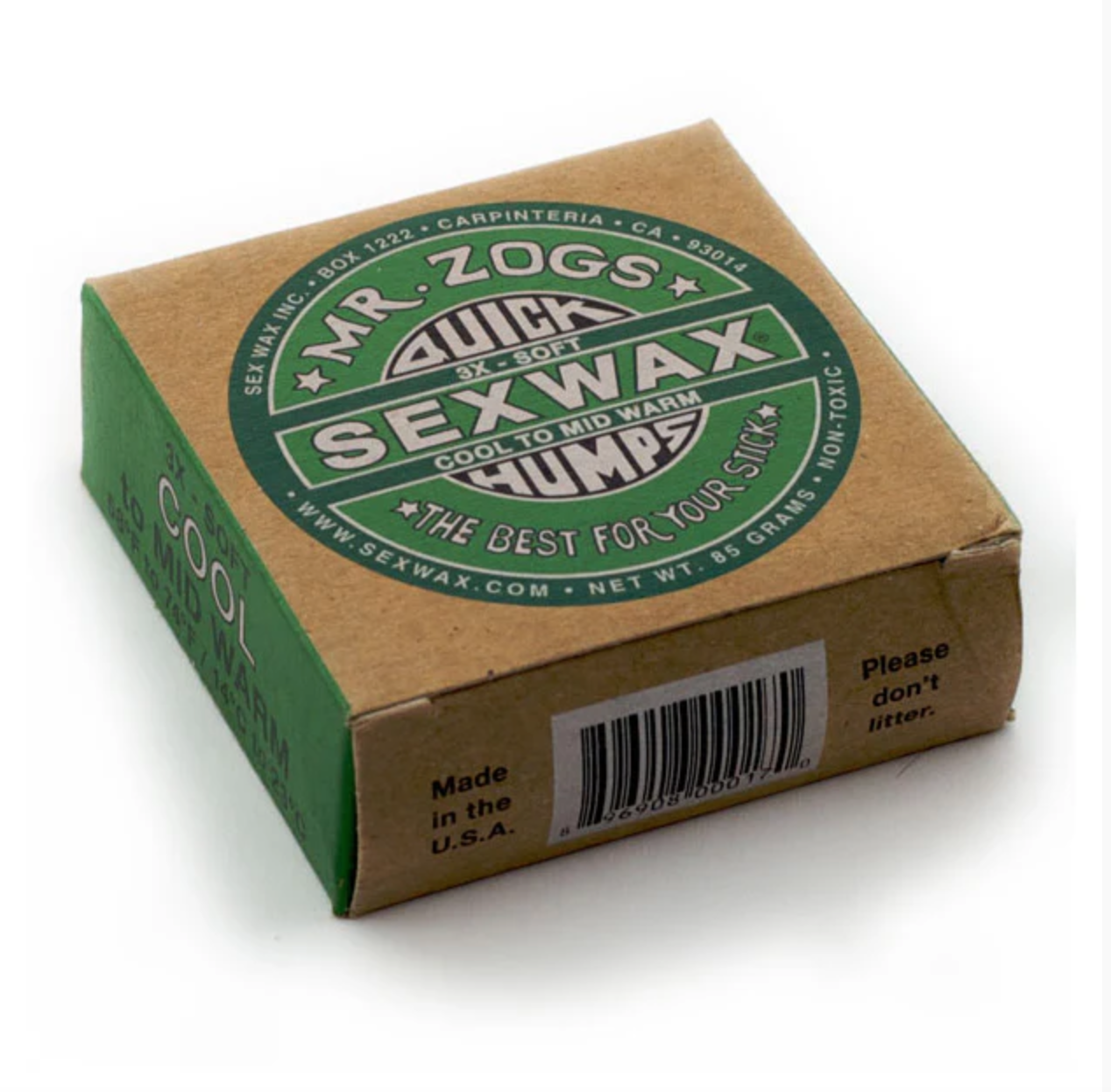 Mr Zoggs Sex wax - Cool to Mid Warm — St Ives Surf School